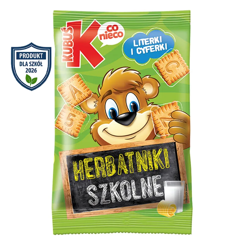 KUBUŚ Herbatniki szkolne zgodne z ustawą 2026