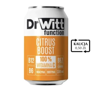 DrWitt function CITRUS BOOST - puszka 330 ml