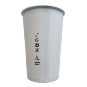 LOVE NATURE - ekologiczne kubki papierowe 300 ml