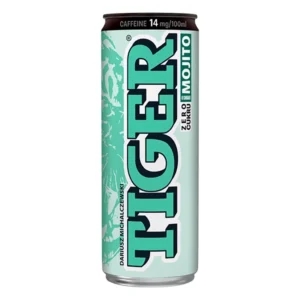 TIGER MOJITO zero „low coffeine” 250 ml x 12 szt.
