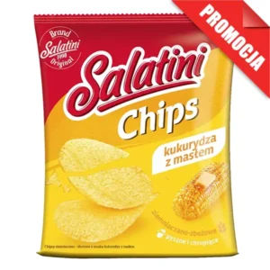 SALATINI Chips – o smaku kukurydzy z masłem 25 g x 16 szt.