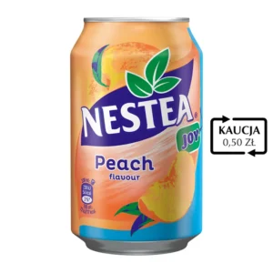 Puszka Nestea Brzoskwinia do automatów vendingowych – opakowanie zbiorcze zgrzewka 12 sztuk