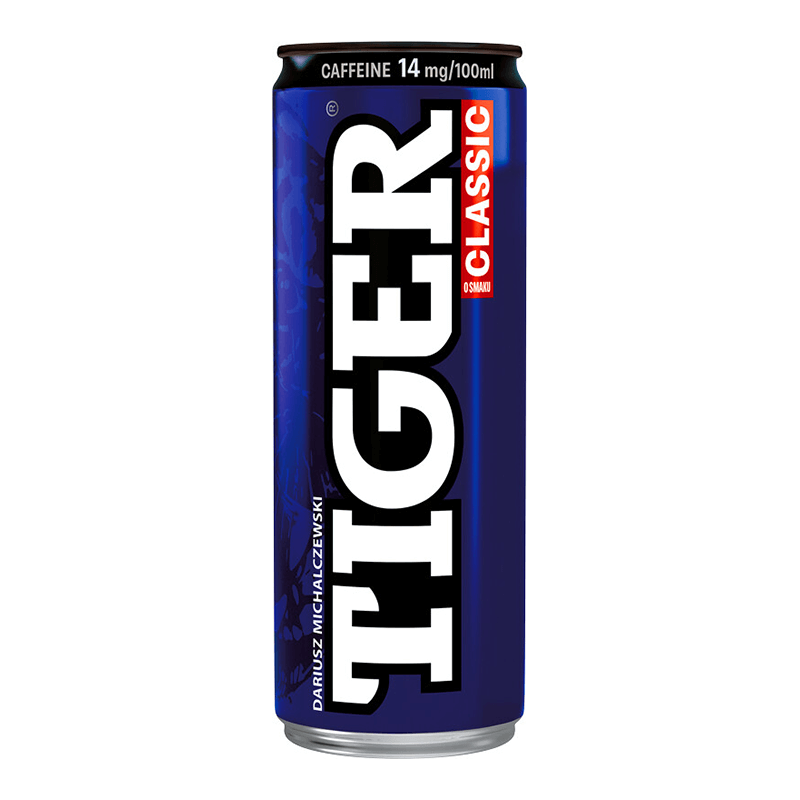TIGER VENDING classic „low caffeine” 250 ml