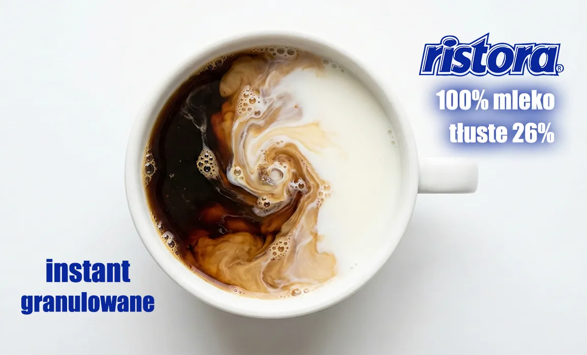 RISTORA Latte Intero – mleko granulowane tłuste 26% 500 g