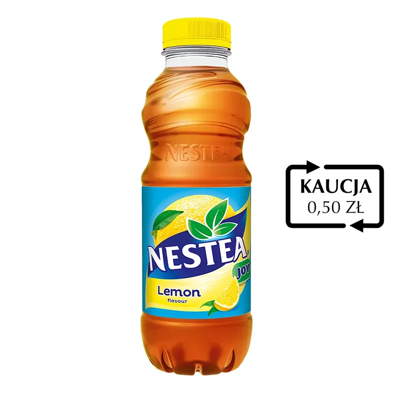 Napój herbaciany Nestea Ice Tea Cytryna 500ml w butelce PET dedykowany do maszyn vendingowych.
