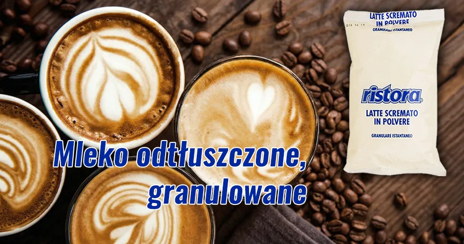 Ristora Latte Scremato - Mleko odtłuszczone, granulowane