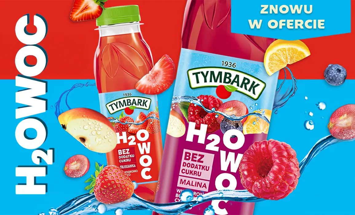 Tymbark H2owoc ponownie w ofercie Vend24