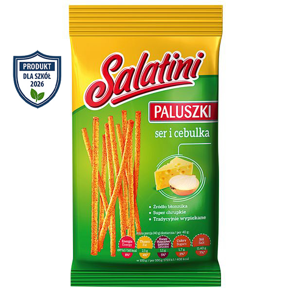 Salatini paluszki ser cebulka