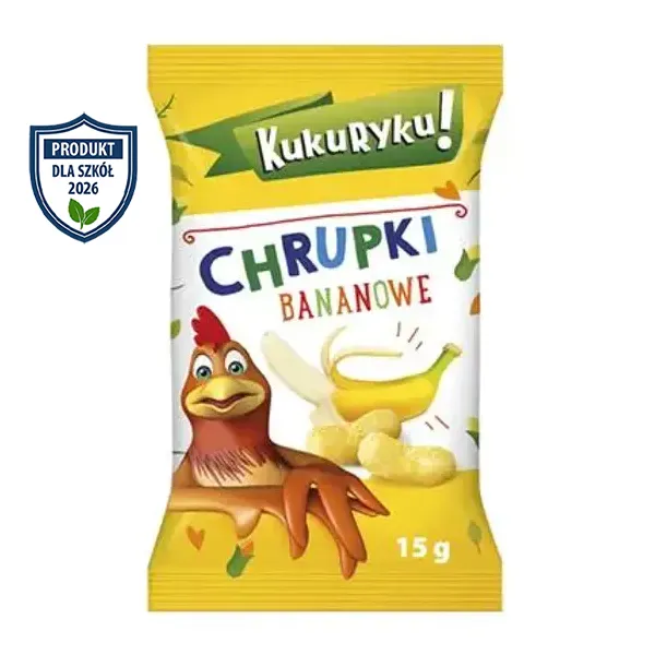 Chrupki Sante Kukuryku Bananowe 40szt