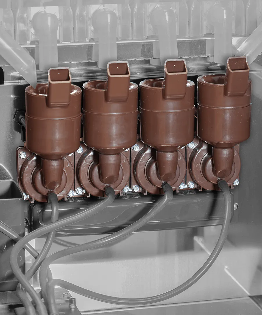 Innowacyjny system Double Suction w mikserach automatu FAS Victoria