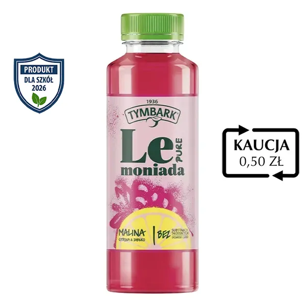 Tymbark Lemoniada Pure Malina 550 ml
