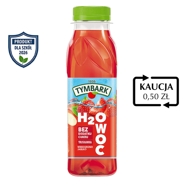Tymbark H2Owoc o smaku truskawki